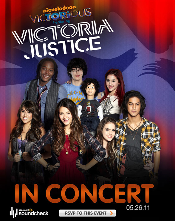 RSVP to the Victorious Walmart Soundcheck